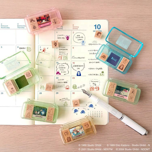 Studio ghibli mini stamp - ghibli, set