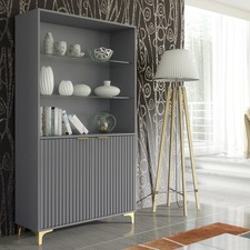 Grey Fluted Furniture Range