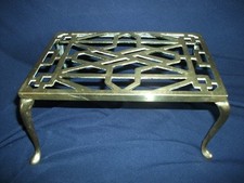 Vintage solid brass ornate - brass,