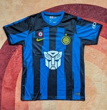 Inter Milan 24/25 Home Shirt Jersey Camiseta Transformers - Adult Medium