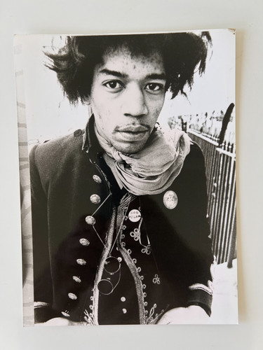 Jimi hendrix vintage 5x7 w - hendrix,