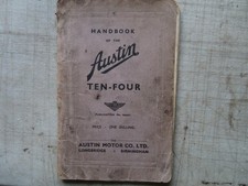 AUSTIN TEN FOUR  DRIVERS