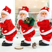 Electric Twerking Santa Claus Doll | Dancing Xmas Figurine with Music | Holiday