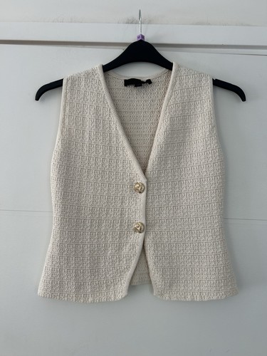Zara waistcoat knit - waistcoat,