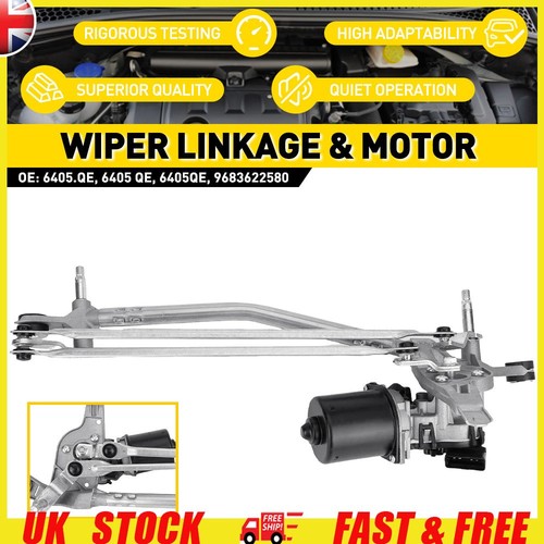 Front windscreen wiper linkage - front,
