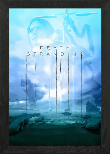 Death stranding game poster - death,