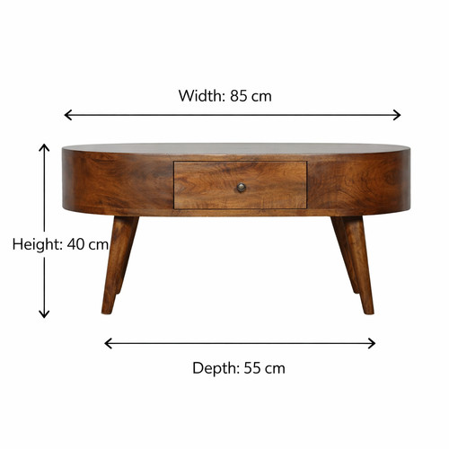 Coffee table mango - table, wood