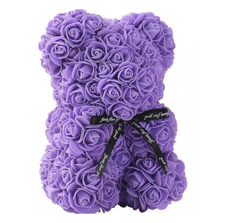 Eternal rose teddy bear - rose,