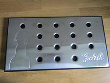 Grolsch Brushed Metal Drip Tray Mancave Bar Pub Breweriana