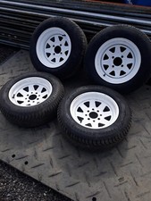 weller 8 spoke wheels escort fiesta capri sierra anglia 4x108 13" mk1 mk2 rally 