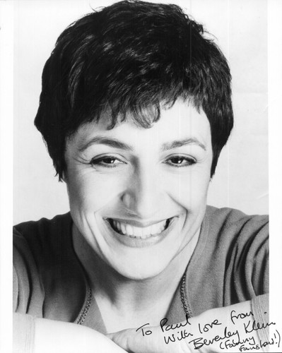 Beverley klein signed - beverley,