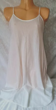 Ladies White/Ivory Semi sheer