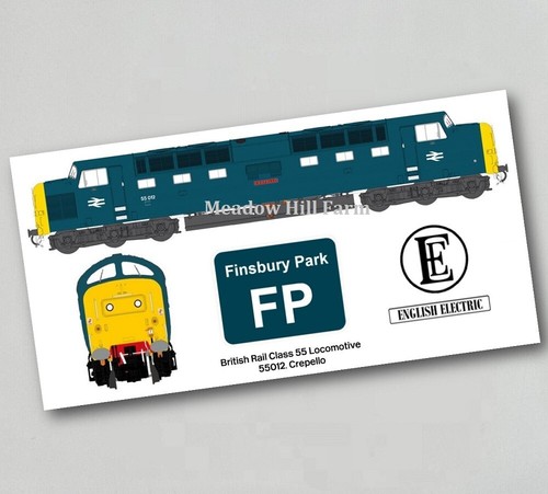 British rail class deltic - class, 55