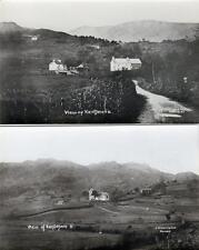 2 Kentmere Nr Staveley Kendal unused sepia RP old postcards J Simcoe Good