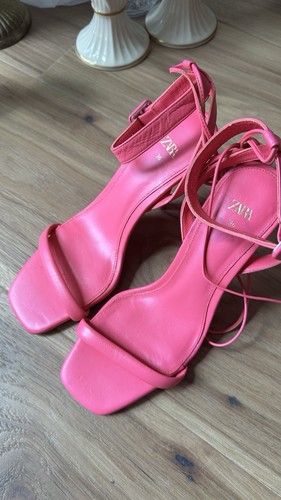 Zara hot pink leather - pink,