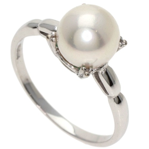 Mikimoto pearl ring k14 - pearl,