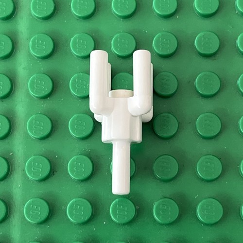 Lego 2566 white plant - white,