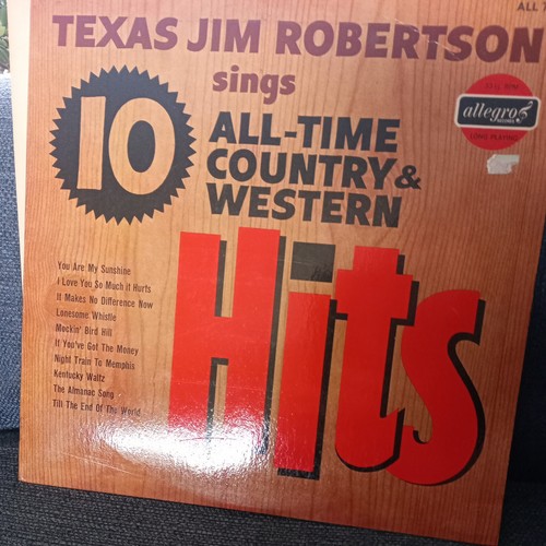 Texas jim robertson sings - jim, 10