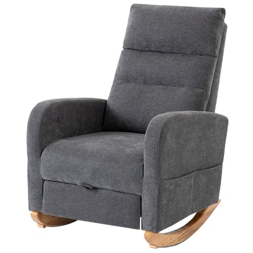 Upholstered rocking chair - upholstered,
