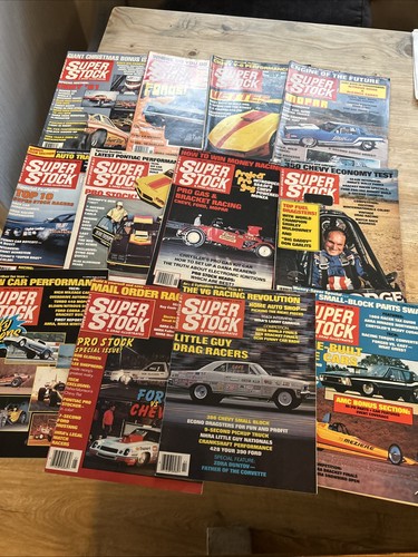 Super stock drag illustrated - stock, &