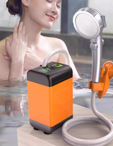 Portable electric shower pump - portable,