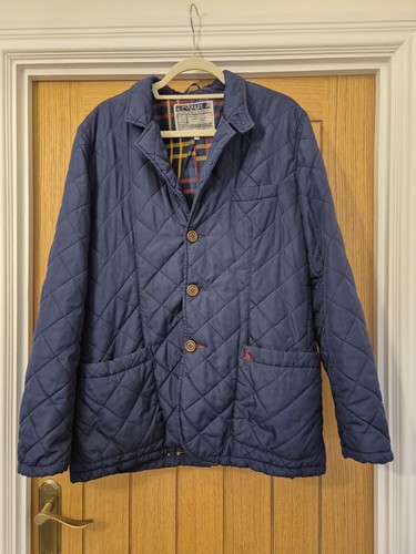 Joules men quilted navy blue - joules,