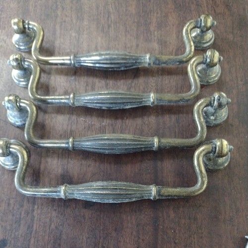 Vintage furniture drop handles - vintage,