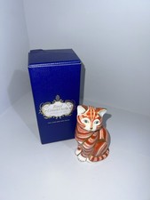Royal Crown Derby Ginger Tom