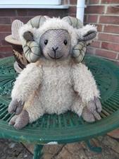 DORA DESIGNS DOORSTOP AARON RAM SHEEP GOOD CONDITION 