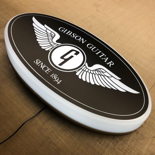 Gibson illuminated wall - illuminated, sign