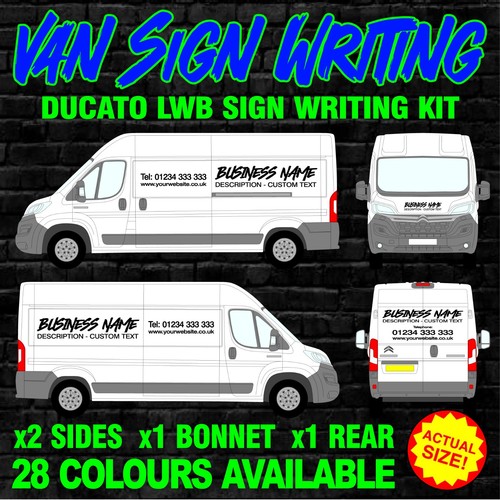 Fits fiat ducato sign writing - fiat,