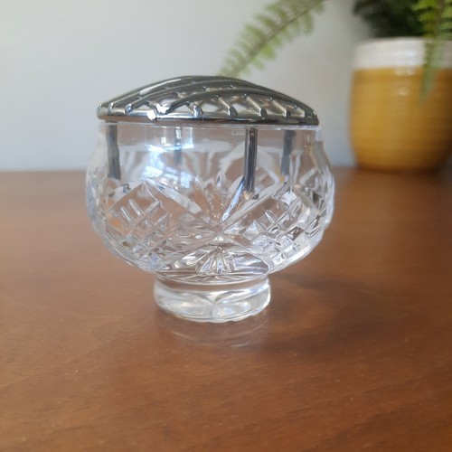 Vtg miniature footed cut - miniature,