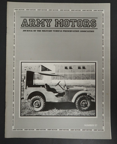 Army motors magazine journal - army,