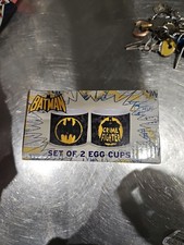 Batman Set of 2 Egg Cups Half