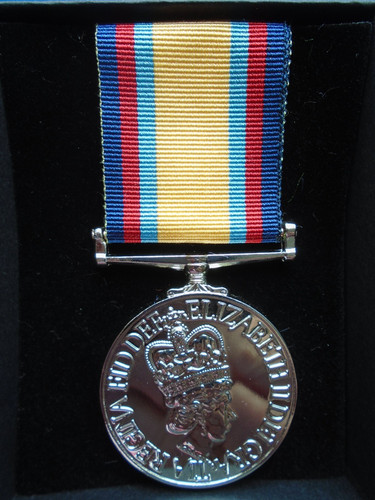 Gulf full size medal and - gulf,