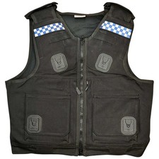 Hawk Female Overt Stab Vest Bulletproof Body Armour Security with Panels Black
