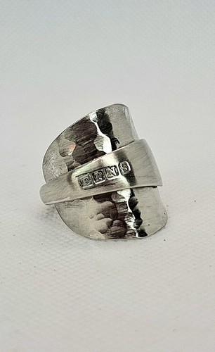 Spoon saddle ring silver - saddle,