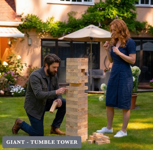 Uber giant tumble tower jenga - tumble,