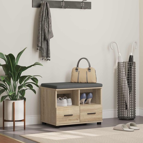 Vidaxl hall bench sonoma oak - bench,