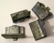 4 No. Pilaster Rail System Shelf Clip Supports Brackets ~ Free UK Tracked P&P