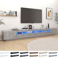 TV Cabinet with LED Lights TV