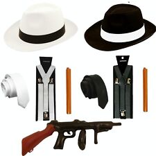 1920'S GANGSTER FANCY DRESS AL CAPONE MAFIA PIMP GATSBY COSTUME MENS 30'S