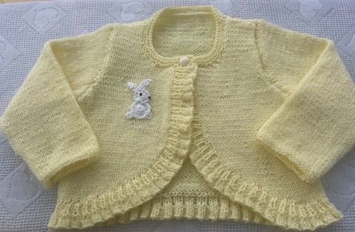 Hand made knitted girls - hand,