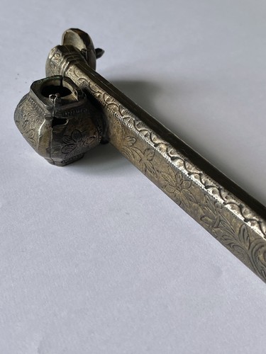 Antique brass traveler scribe - antique,