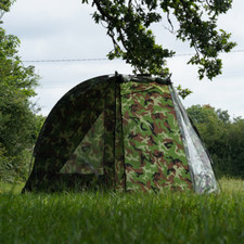 Fishing Tackle Bivvy Carp Camo Bivvy With Ground Sheet Bivvy Pegs 1 Man Tent