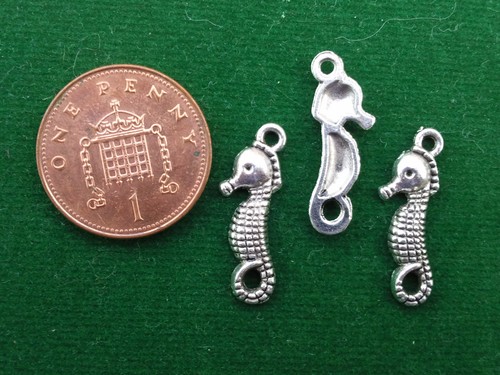 Seahorse charms small - charms,