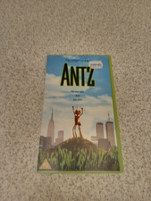 ANTZ VHS PAL UK Video DREAMWORKS HOLOGRAM 1999 SYLVESTER STALLONE