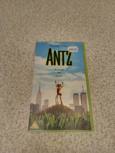 Antz vhs pal video - pal, uk