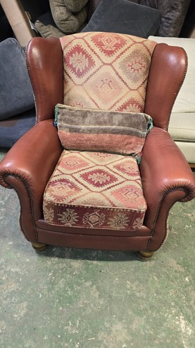Tetrad leather and fabric
