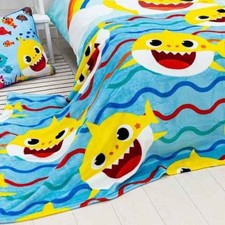 Baby Shark Fleece Blanket Kids
